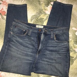 Madewell high rise boyfriend jeans